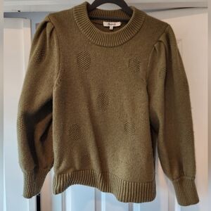 Madewell Green Knit Sweater (M)